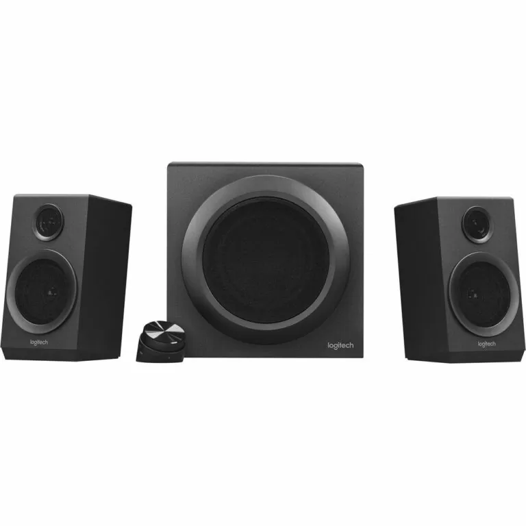 Logitech Z333 Speaker System – 2.1 Multimedia Speakers with Powerful Subwoofer and Deep Bass - Image 2