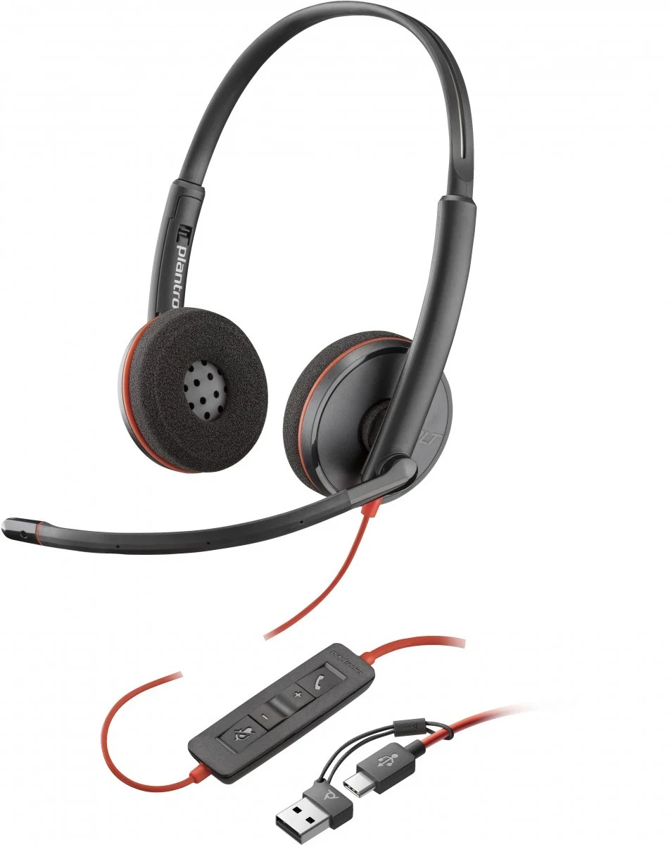 Poly Blackwire 3220 Stereo USB-C Headset