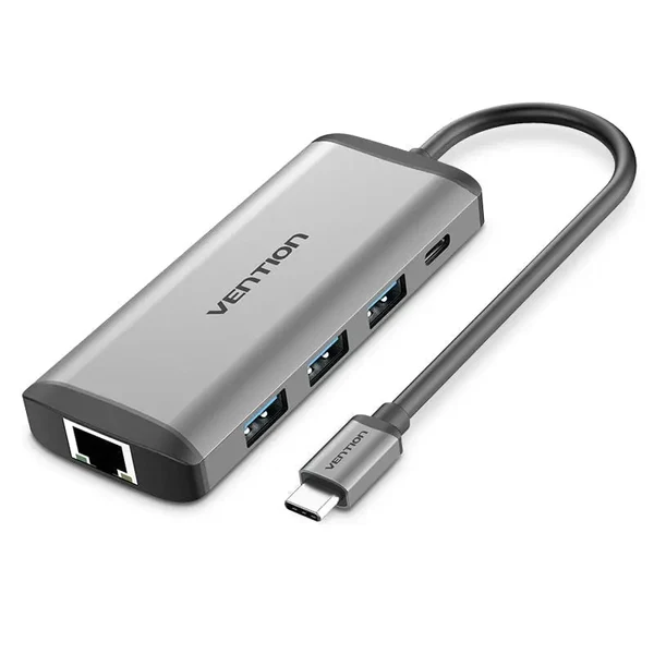 Vention 8 in 1 USB C Docking Station